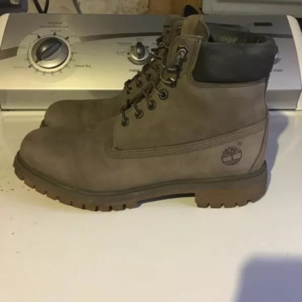 Timberland 6” Inch Premium Waterproof Grey Boots
